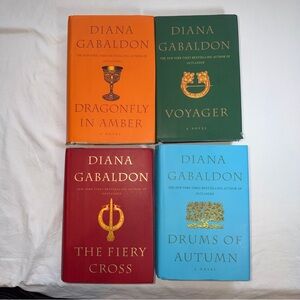 Diana Gabaldon Outlander Hardcover Book Set 1-4